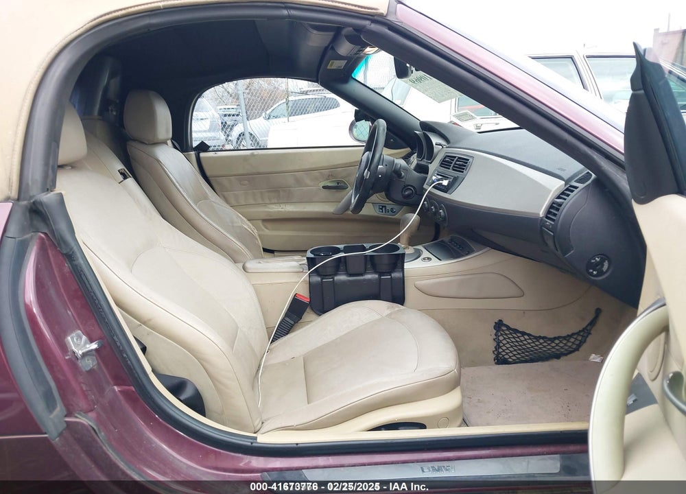 2004 BMW Z4 2.5I VIN: 4USBT33544LS50607