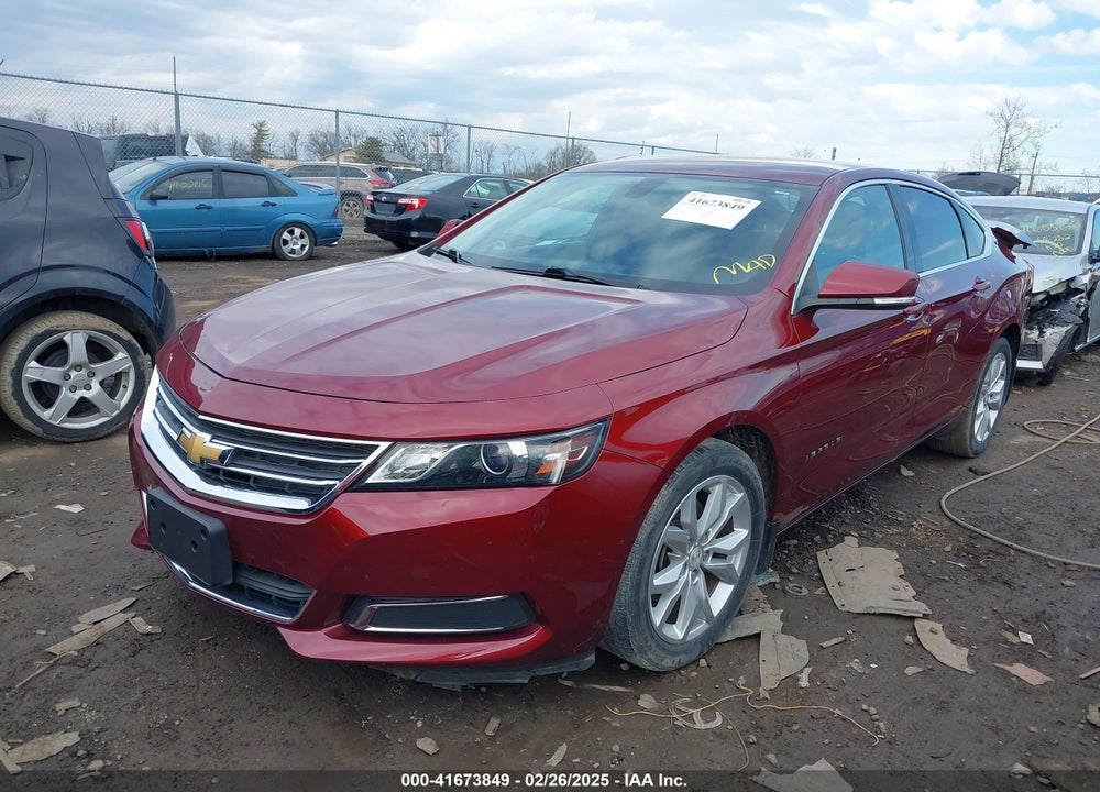 2017 CHEVROLET IMPALA VIN: 2G1105SA9H9192486