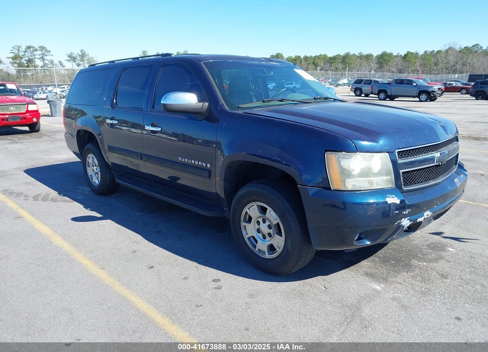 2008 CHEVROLET SUBURBAN 1500 LT VIN: 1GNFK163X8R111651