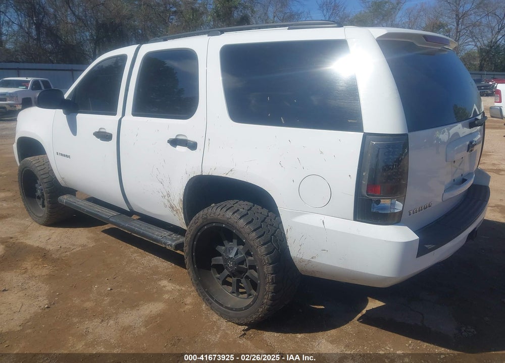 2007 CHEVROLET TAHOE VIN: 1GNFK13037R341444