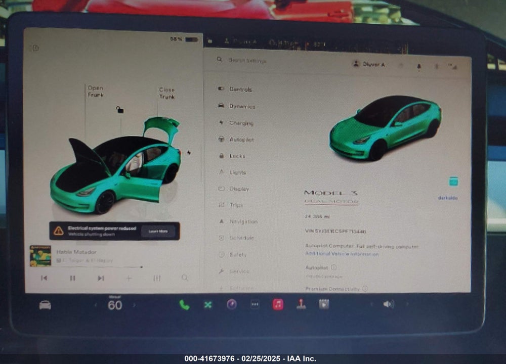 2023 TESLA MODEL 3 VIN: 5YJ3E1EC5PF713446