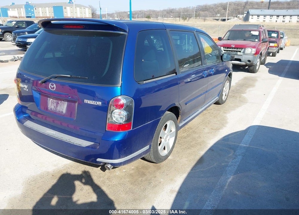 2005 MAZDA MPV VIN: JM3LW28J450540647