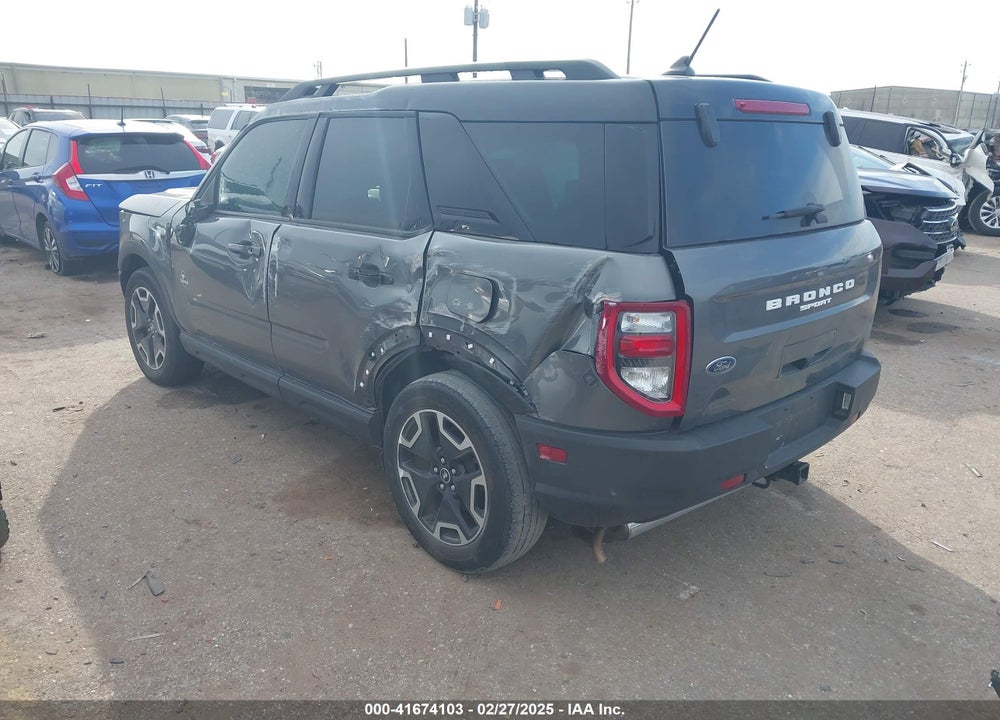 2023 FORD BRONCO SPORT VIN: 3FMCR9C64PRD07023