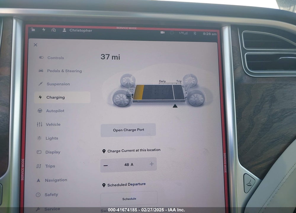 2017 TESLA MODEL S VIN: 5YJSA1E12HF226728
