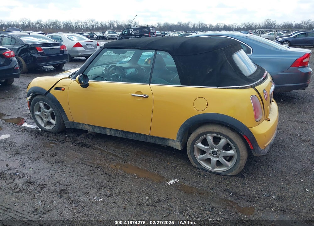 2007 MINI COOPER VIN: WMWRF33507TG16661