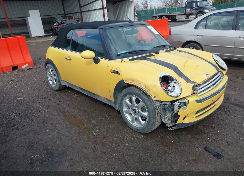 2007 MINI COOPER VIN: WMWRF33507TG16661