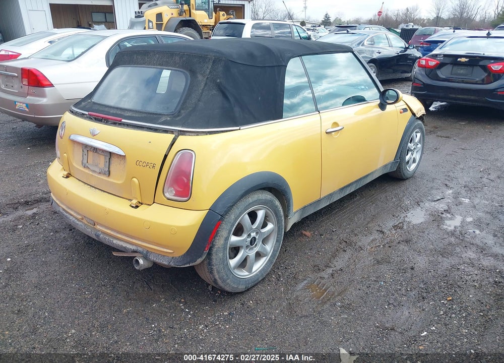 2007 MINI COOPER VIN: WMWRF33507TG16661
