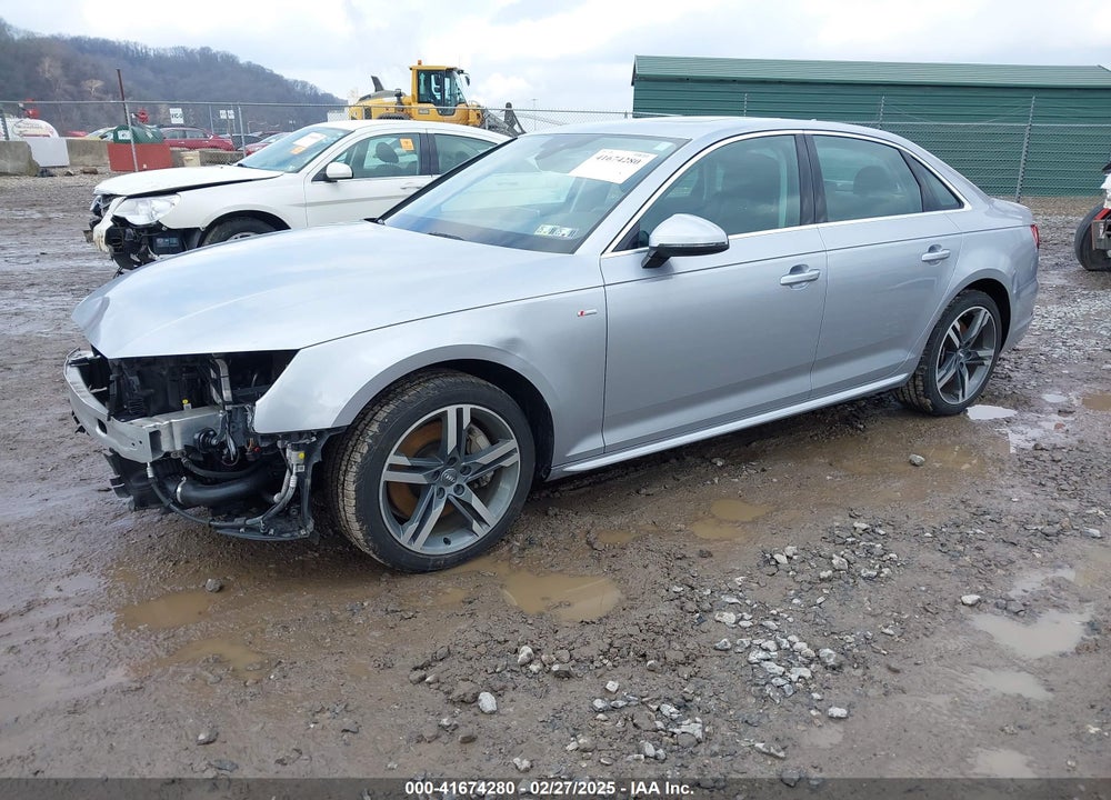 2017 AUDI A4 VIN: WAUENAF46HN014293
