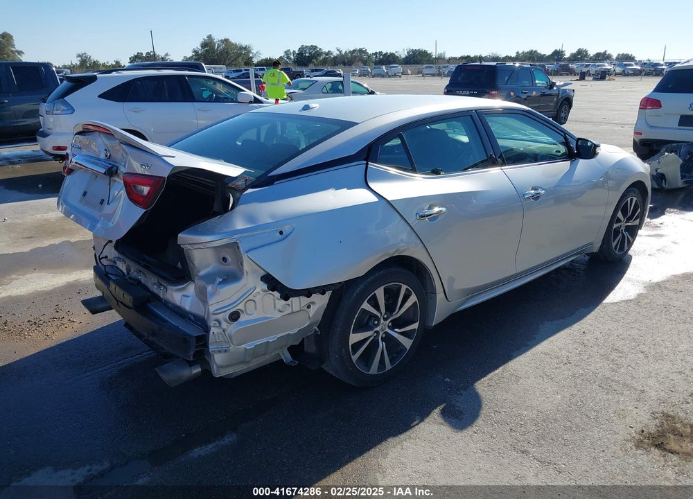 2016 NISSAN MAXIMA VIN: 1N4AA6AP9GC426509