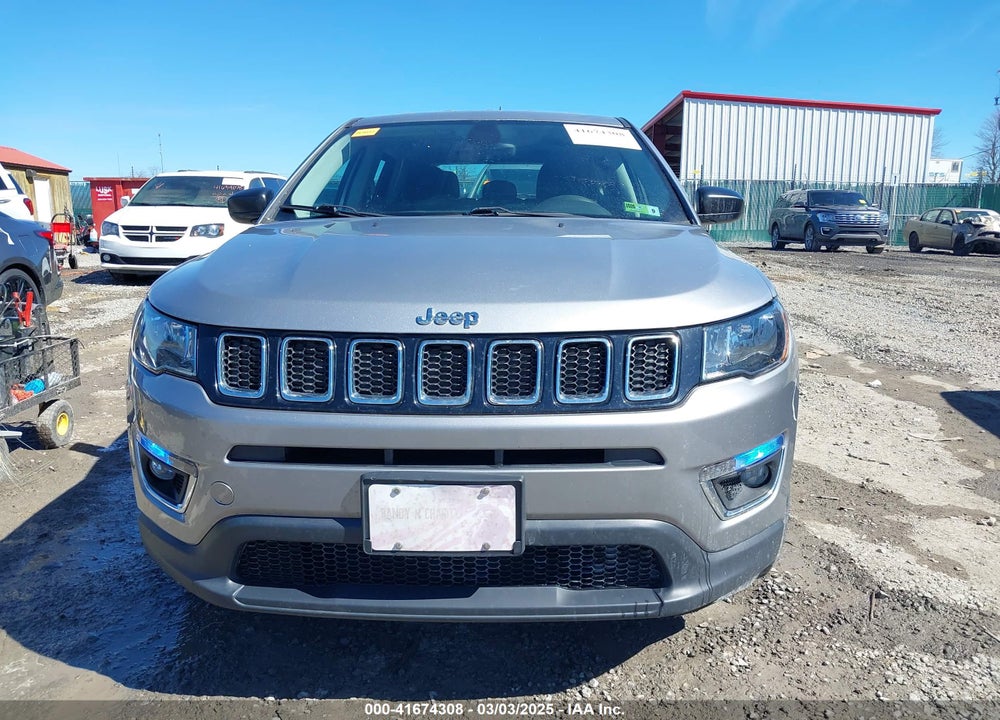 2018 JEEP COMPASS SPORT 4X4 VIN: 3C4NJDAB8JT191603