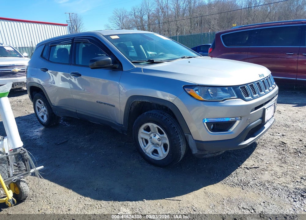 2018 JEEP COMPASS SPORT 4X4 VIN: 3C4NJDAB8JT191603