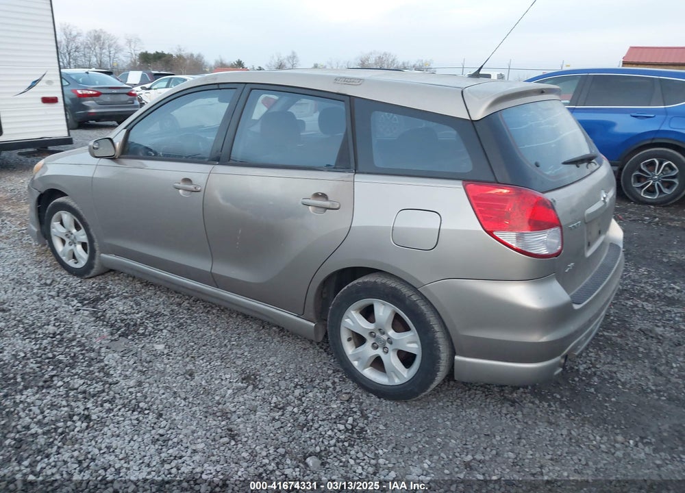 2003 TOYOTA MATRIX VIN: 2T1KR38E73C071870