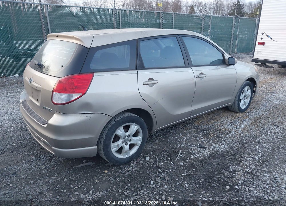 2003 TOYOTA MATRIX VIN: 2T1KR38E73C071870