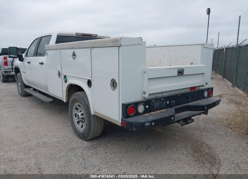 2020 CHEVROLET SILVERADO 2500HD 4WD LONG BED WT VIN: 1GC4YLEY0LF158494