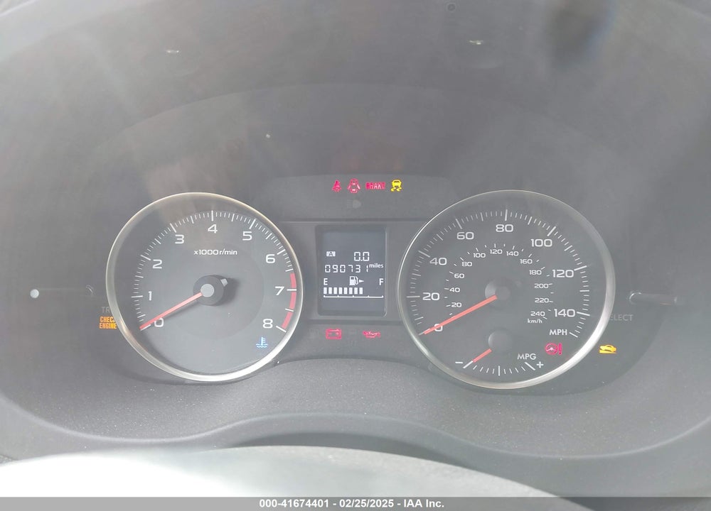 2015 SUBARU IMPREZA VIN: JF1GJAA62FG019210