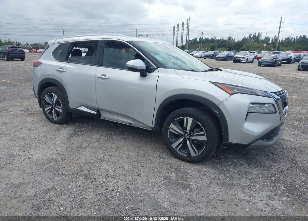 2021 NISSAN ROGUE SL FWD VIN: 5N1AT3CAXMC758137