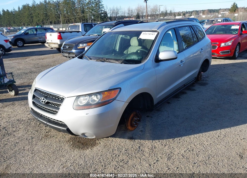 2007 HYUNDAI SANTA FE GLS VIN: 5NMSG13D17H068360