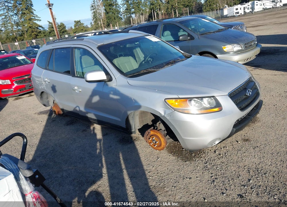 2007 HYUNDAI SANTA FE GLS VIN: 5NMSG13D17H068360
