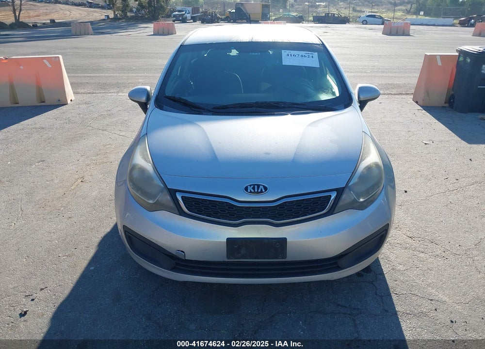 2013 KIA RIO VIN: KNADN4A33D6194896