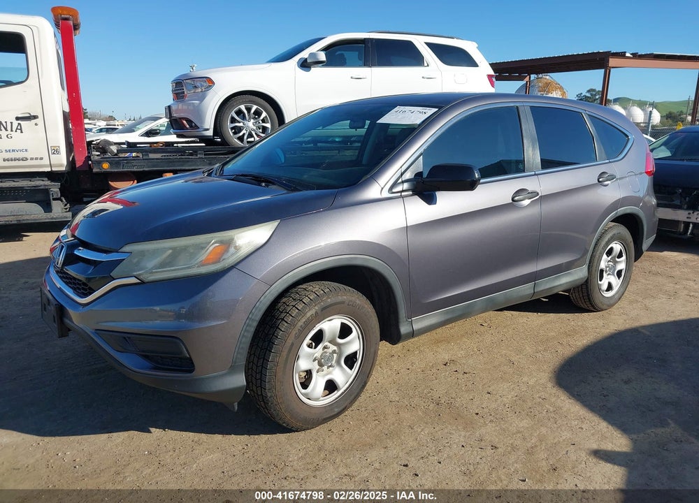 2016 HONDA CR-V LX VIN: 2HKRM4H36GH607180