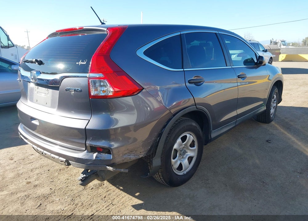 2016 HONDA CR-V LX VIN: 2HKRM4H36GH607180