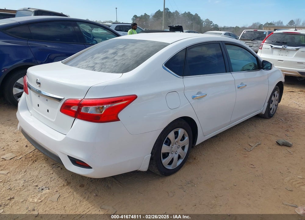 2016 NISSAN SENTRA S VIN: 3N1AB7AP4GY244644