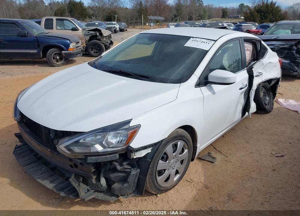 2016 NISSAN SENTRA S VIN: 3N1AB7AP4GY244644