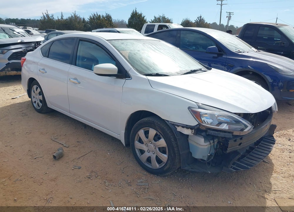 2016 NISSAN SENTRA S VIN: 3N1AB7AP4GY244644