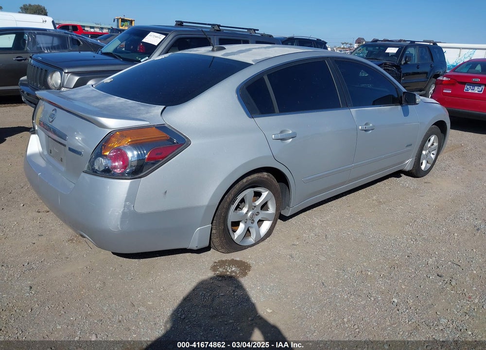 2008 NISSAN ALTIMA HYBRID VIN: 1N4CL21EX8C239050