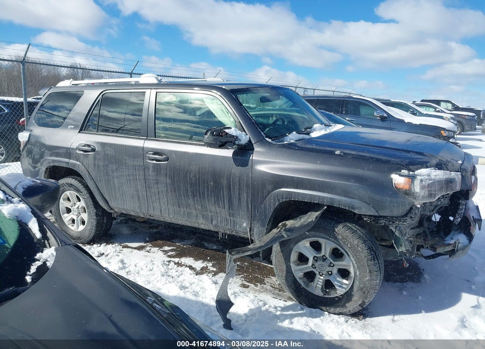 2018 TOYOTA 4RUNNER VIN: JTEBU5JR6J5536801