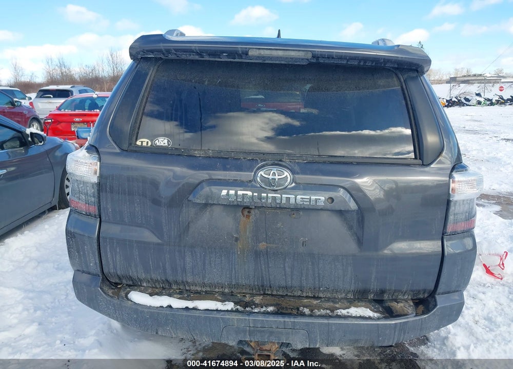 2018 TOYOTA 4RUNNER VIN: JTEBU5JR6J5536801