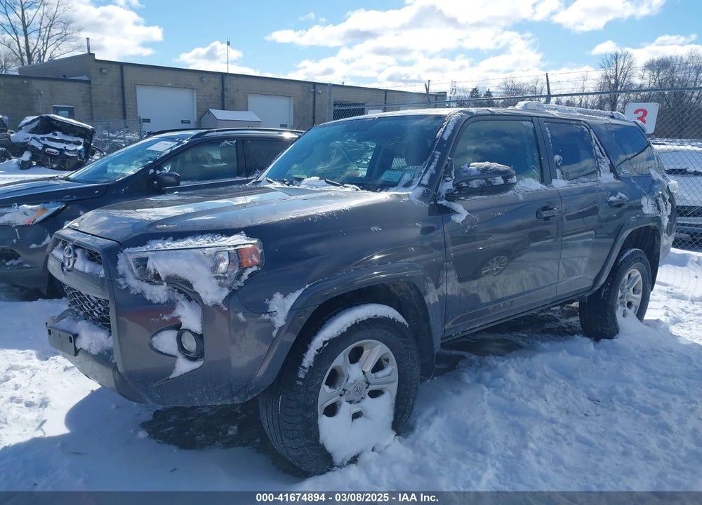 2018 TOYOTA 4RUNNER VIN: JTEBU5JR6J5536801