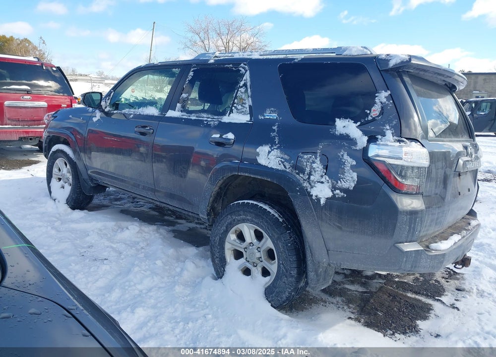 2018 TOYOTA 4RUNNER VIN: JTEBU5JR6J5536801