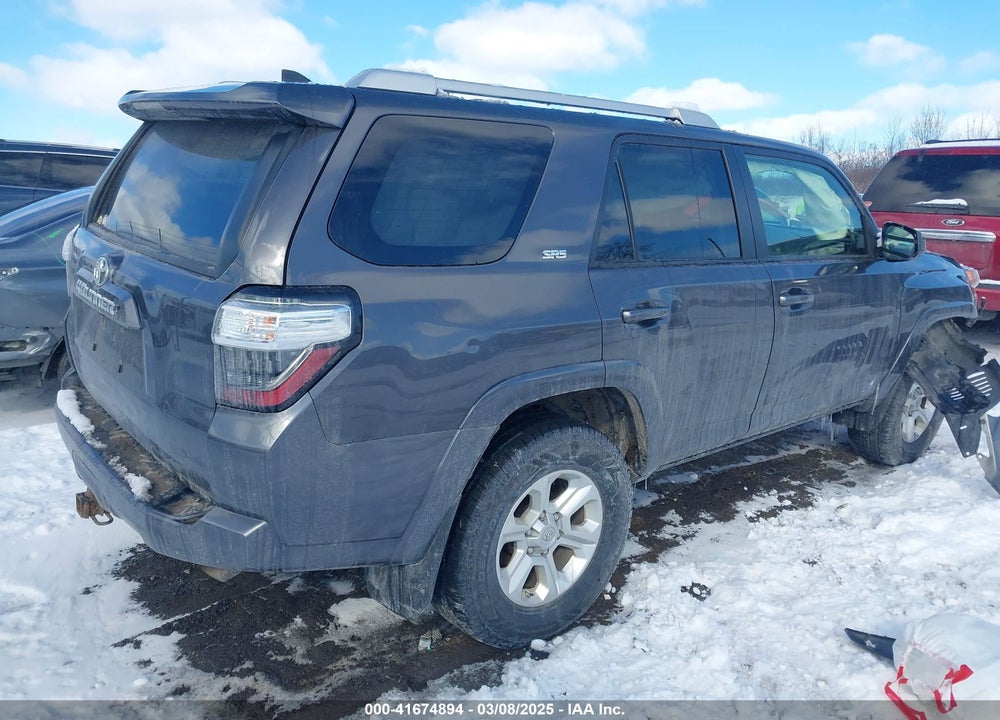 2018 TOYOTA 4RUNNER VIN: JTEBU5JR6J5536801