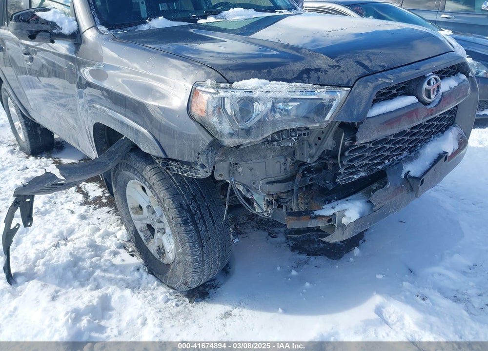 2018 TOYOTA 4RUNNER VIN: JTEBU5JR6J5536801