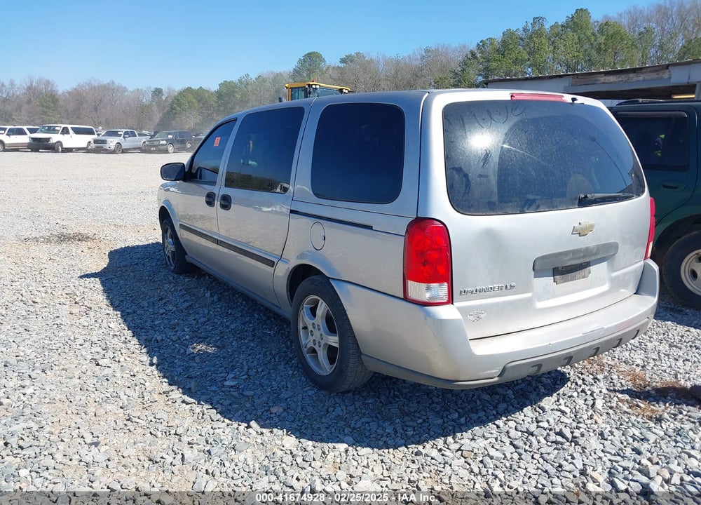 2007 CHEVROLET UPLANDER VIN: 1GNDV23187D213517