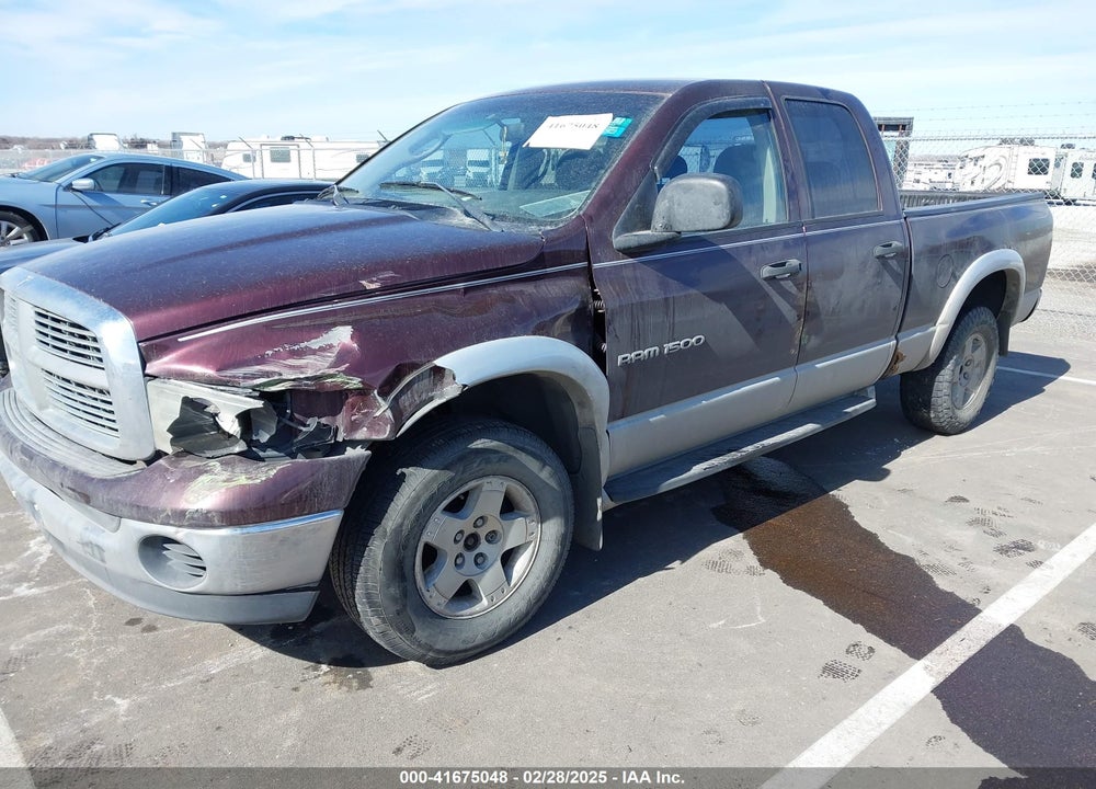 2004 DODGE RAM 1500 VIN: 1D7HU18N74J209304