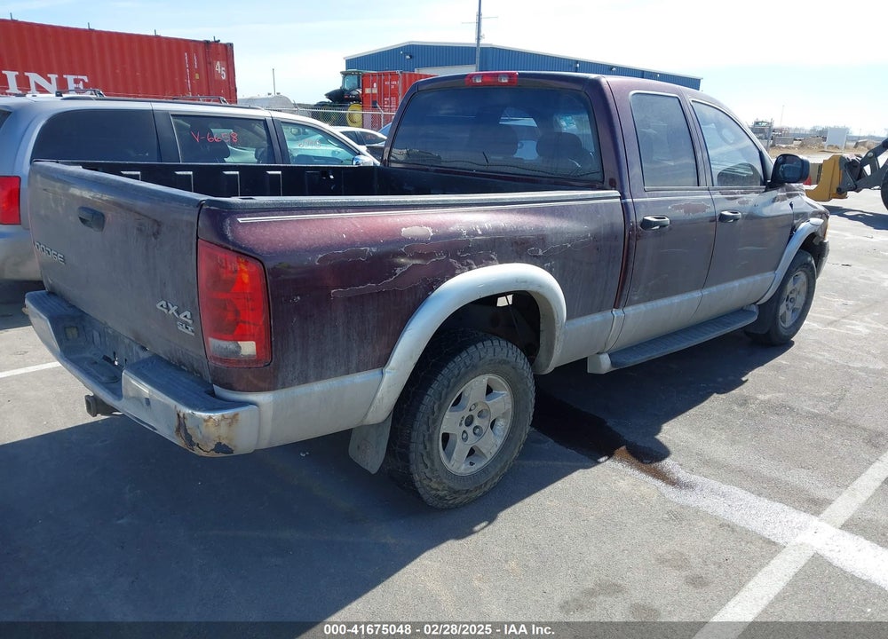 2004 DODGE RAM 1500 VIN: 1D7HU18N74J209304