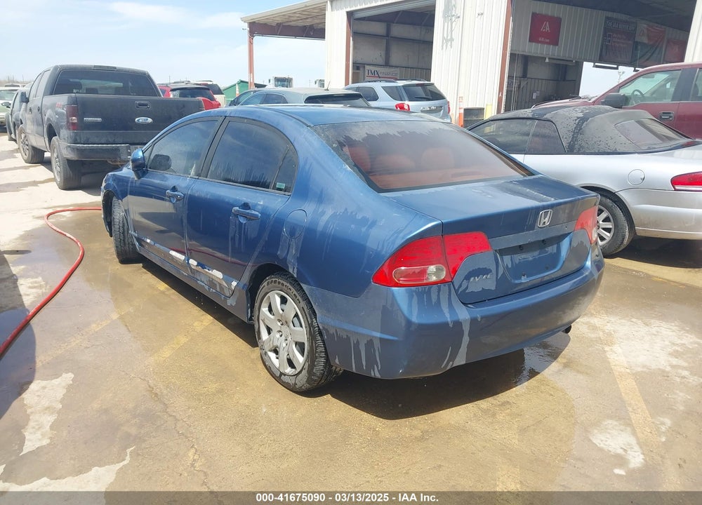 2008 HONDA CIVIC VIN: 1HGFA16508L087622
