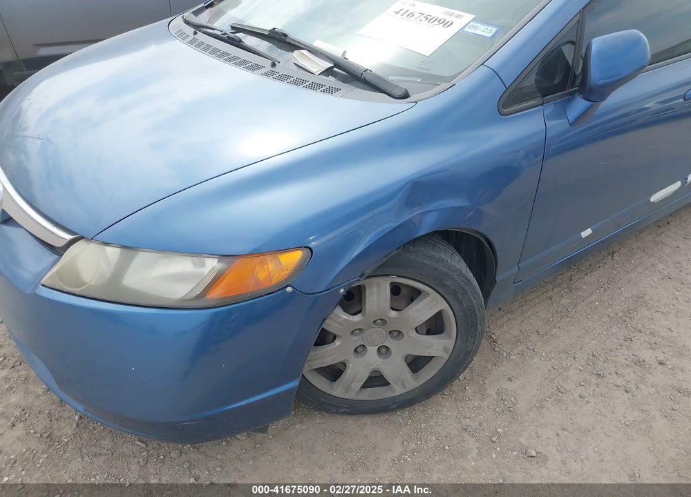 2008 HONDA CIVIC VIN: 1HGFA16508L087622