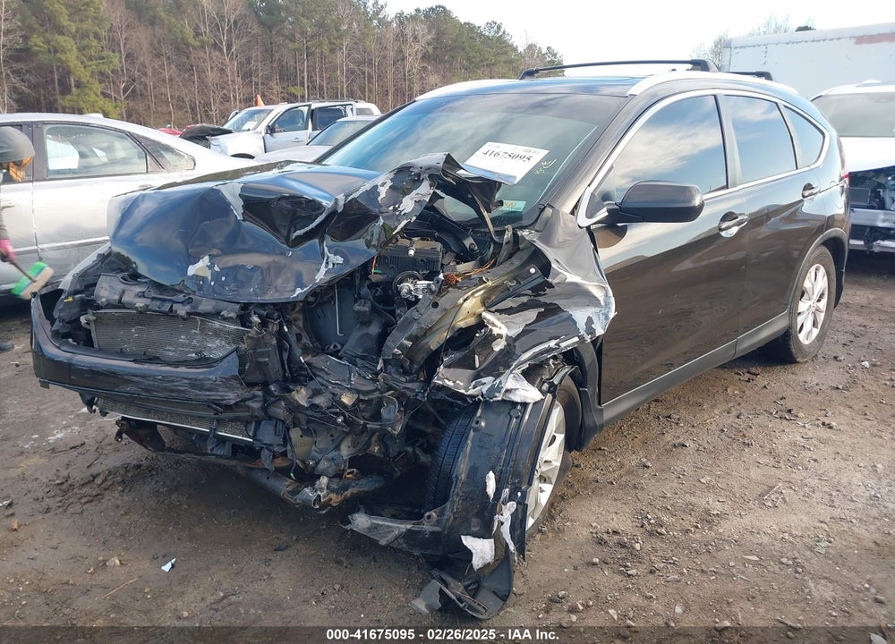 2013 HONDA CR-V EX-L VIN: 5J6RM4H72DL032564