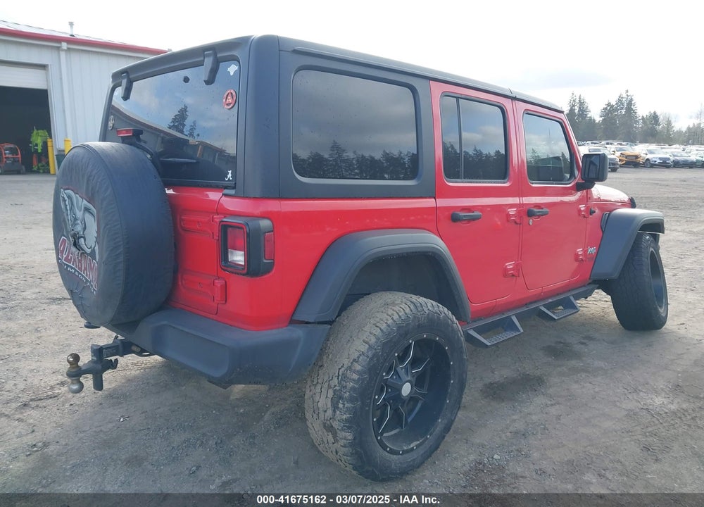 2019 JEEP WRANGLER UNLIMITED VIN: 1C4HJXDN4KW637889