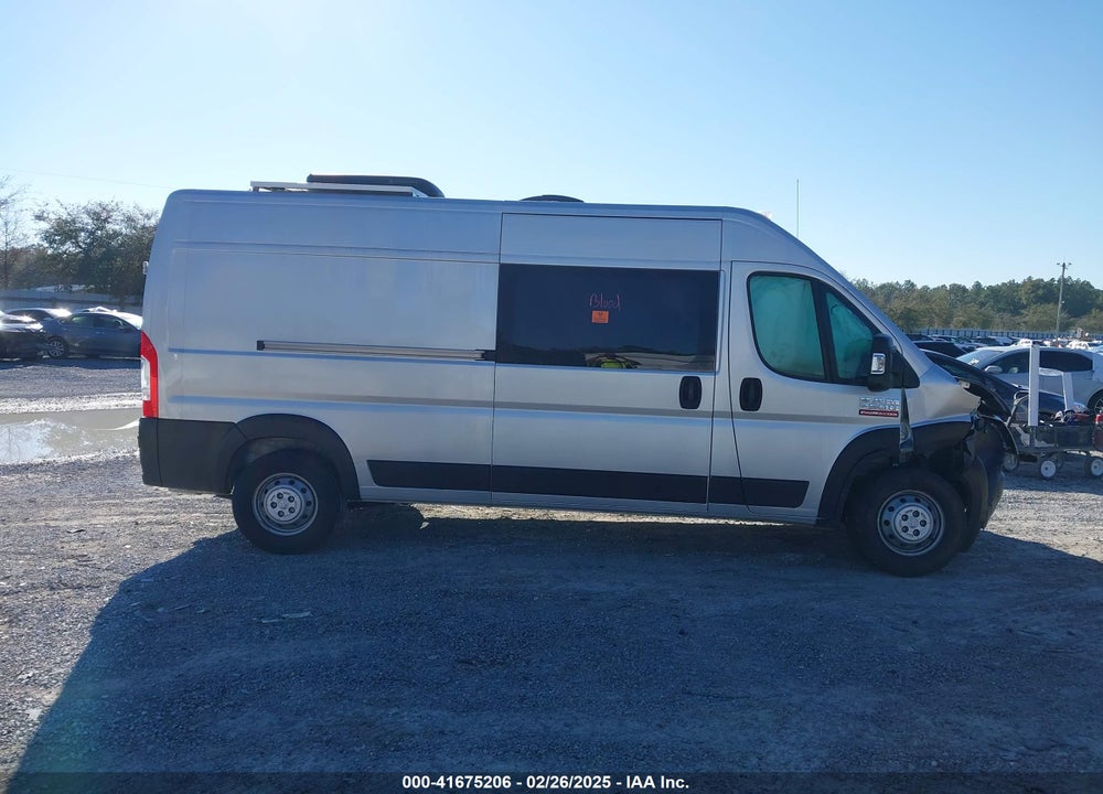 2020 RAM PROMASTER 2500 HIGH ROOF 159 WB VIN: 3C6TRVDG4LE135993