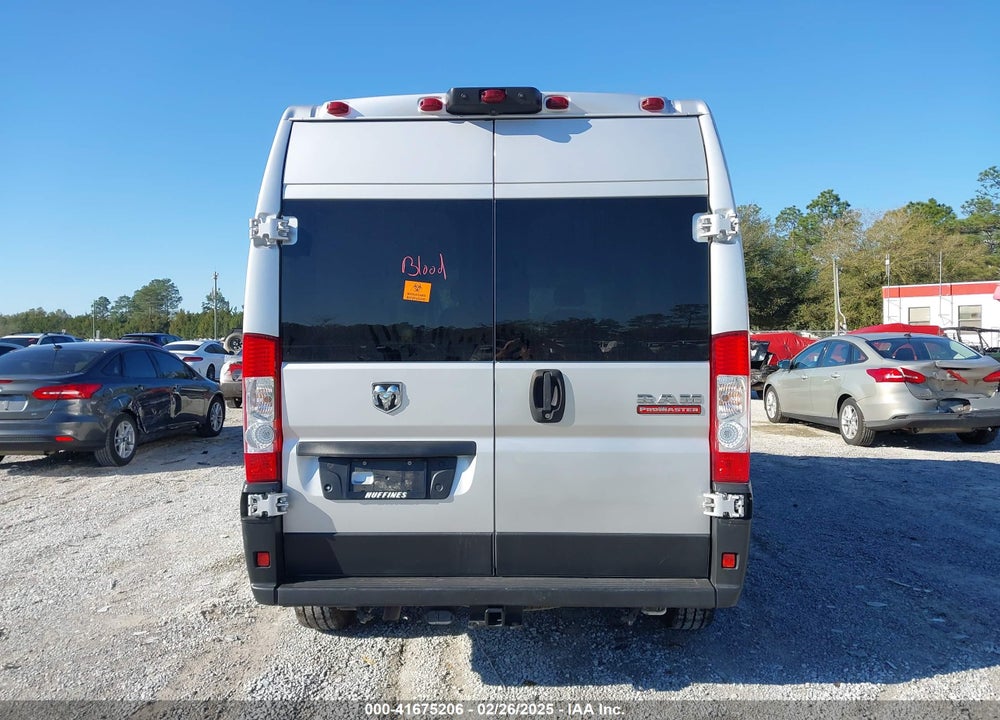2020 RAM PROMASTER 2500 HIGH ROOF 159 WB VIN: 3C6TRVDG4LE135993