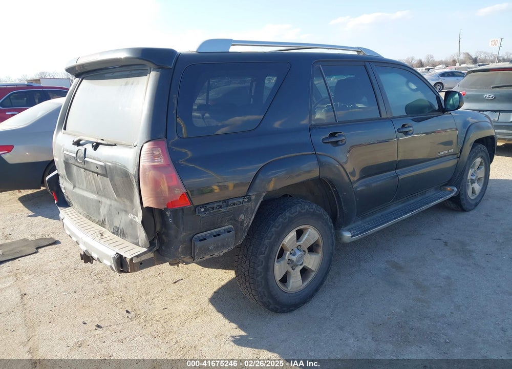 2003 TOYOTA 4RUNNER LIMITED V6 VIN: JTEBU17R130008650