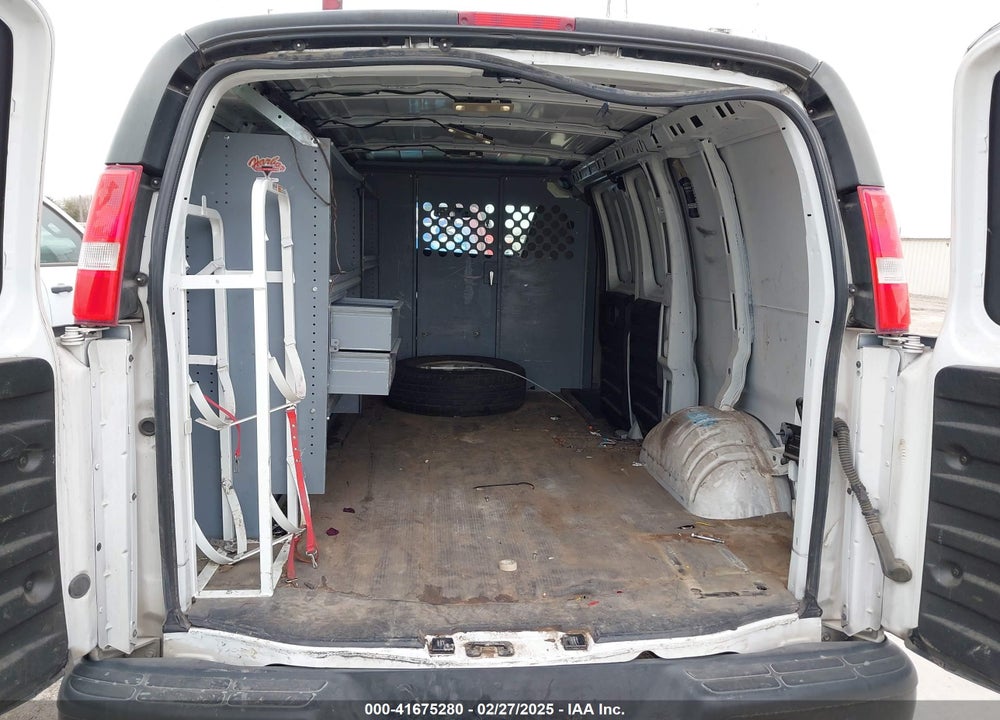 2018 CHEVROLET EXPRESS 2500 WORK VAN VIN: 1GCWGAFP9J1338718