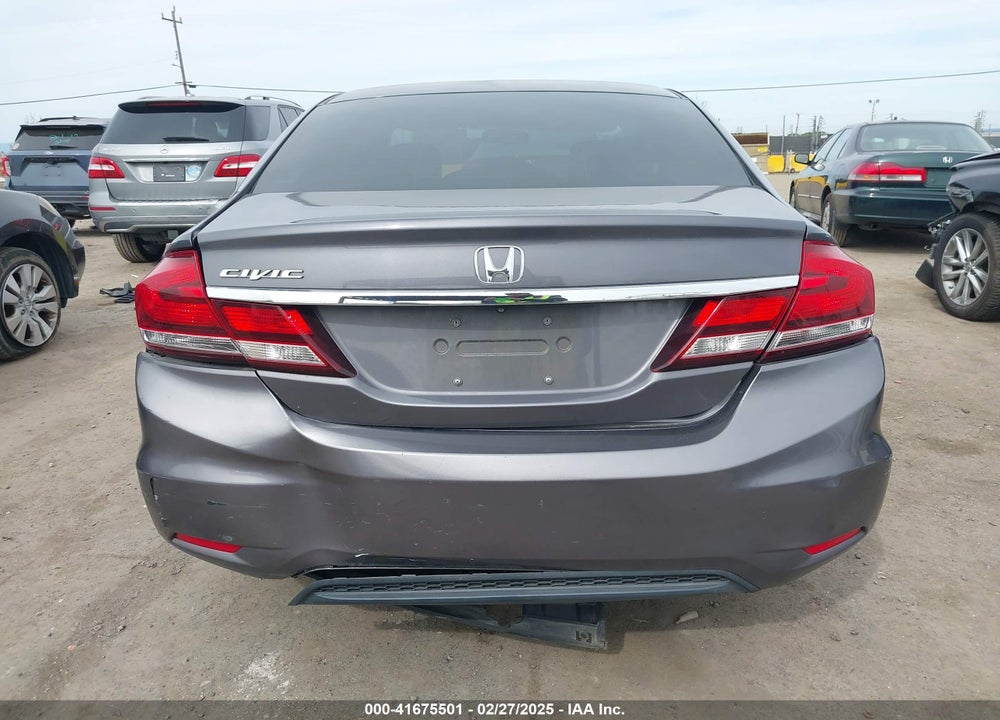 2014 HONDA CIVIC VIN: 19XFB2F56EE267189