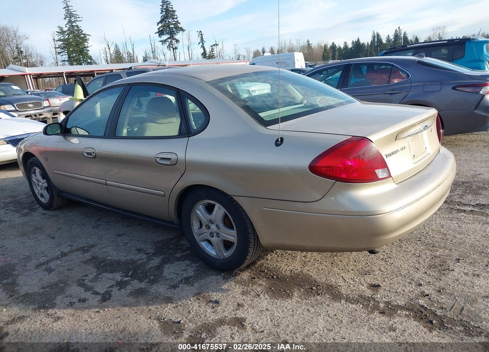 2001 FORD TAURUS SEL VIN: 1FAFP56S41G168430
