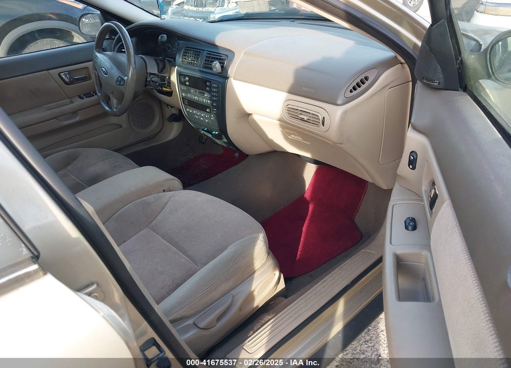 2001 FORD TAURUS SEL VIN: 1FAFP56S41G168430
