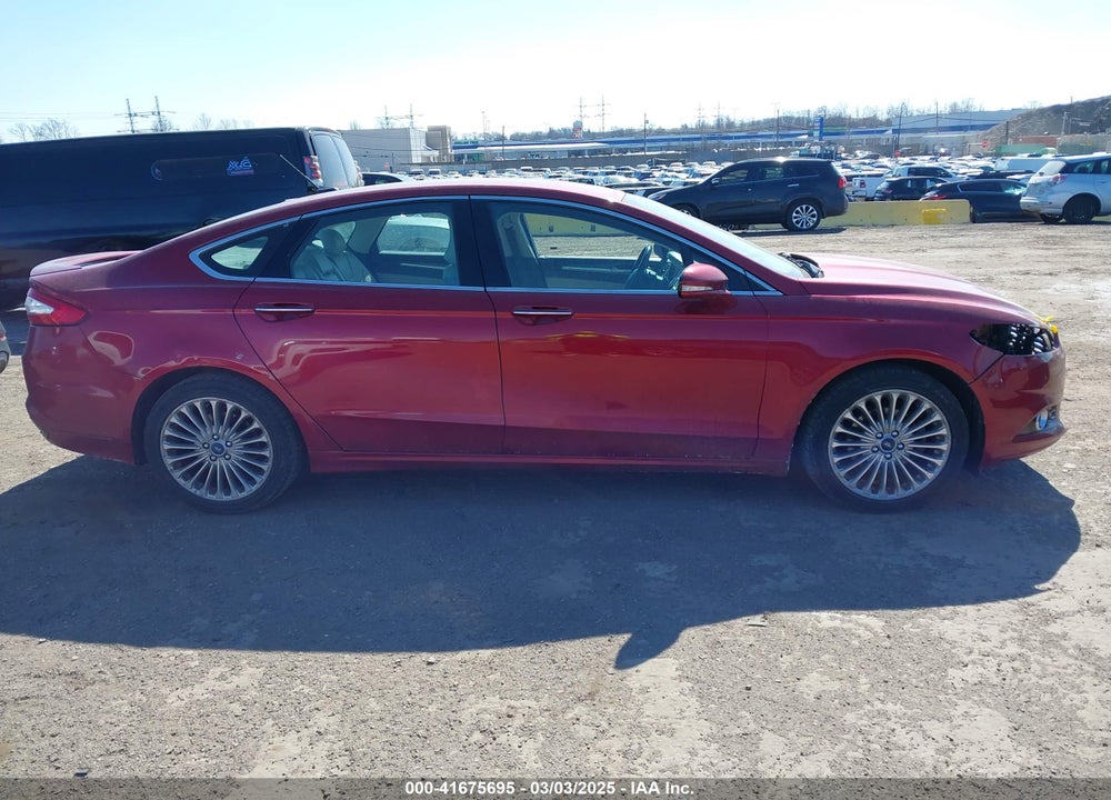 2016 FORD FUSION TITANIUM VIN: 3FA6P0K92GR391329